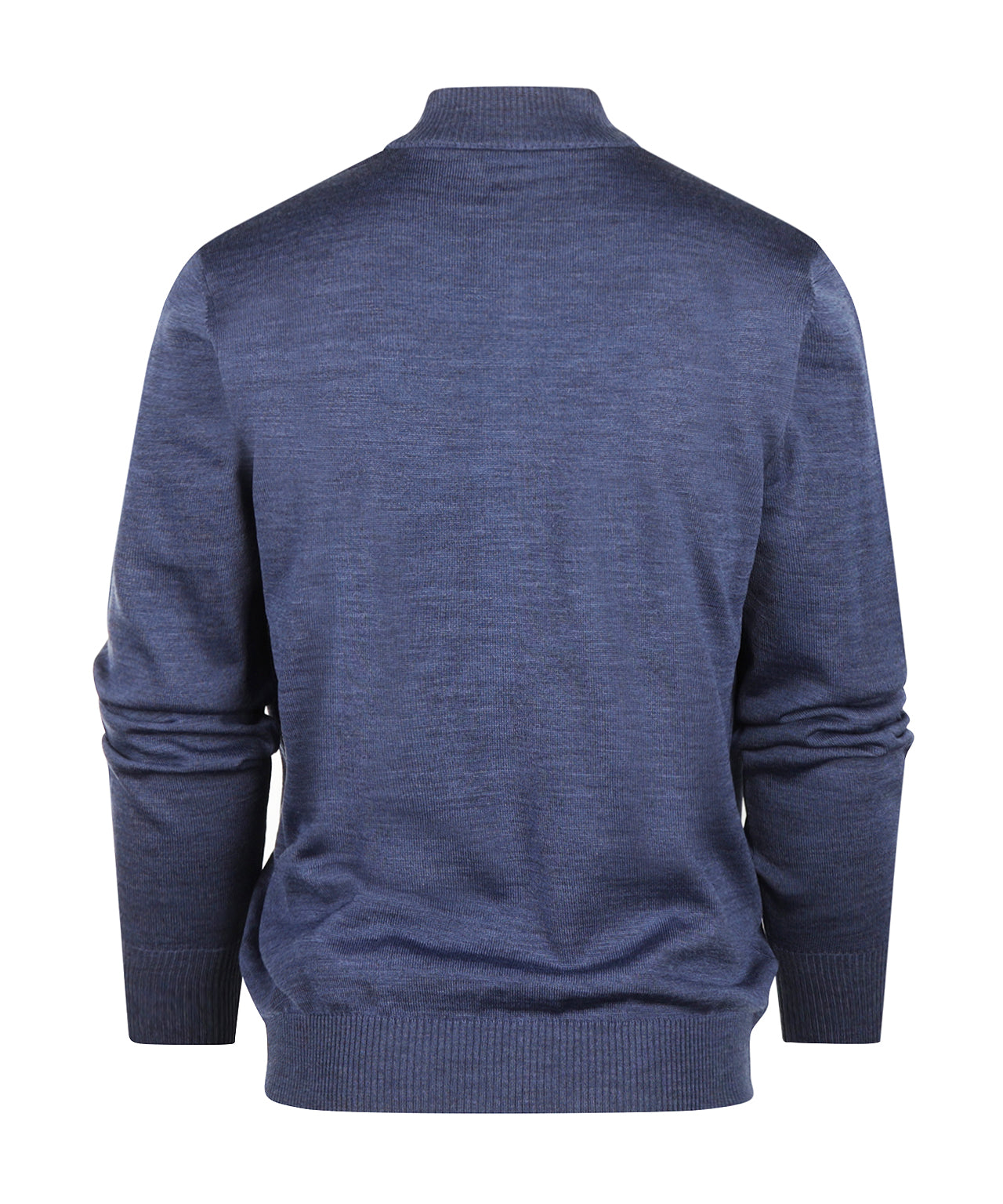 Maerz Pullover mit halbem Reißverschluss | Blau