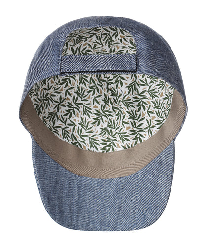 Baseball cap Linnen | Blauw