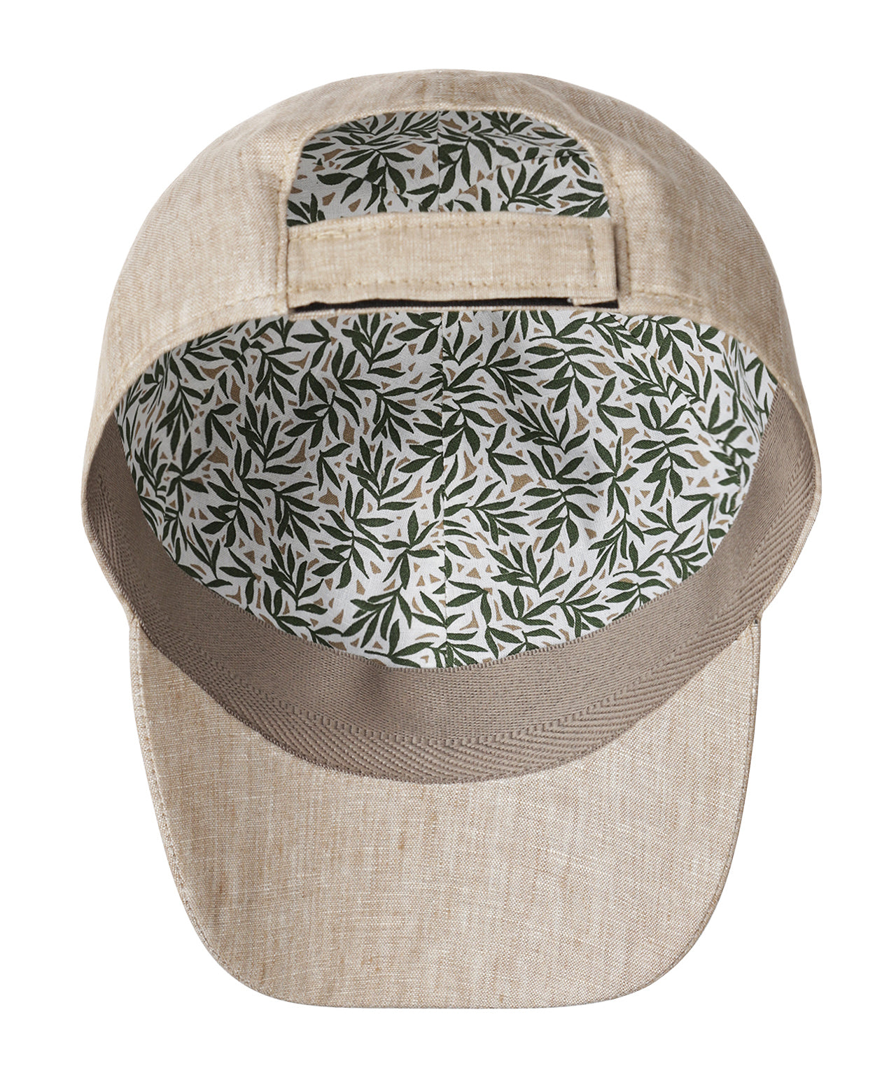 Baseball cap Linnen | Zand