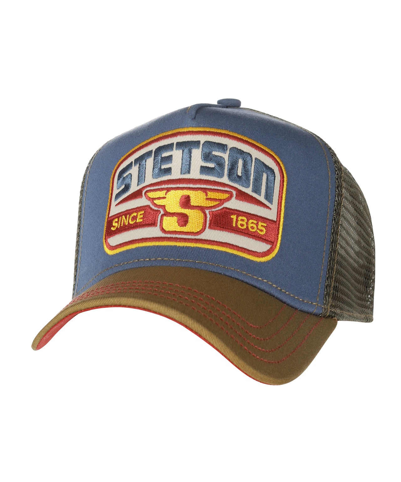 Stetson Trucker Cap S Wing | Dark Beige