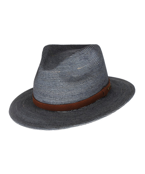 Stetson Traveller Raffia Chrochet | Denim Blauw
