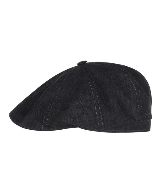 Stetson 8-Panel Cap Linen | Dark Gray