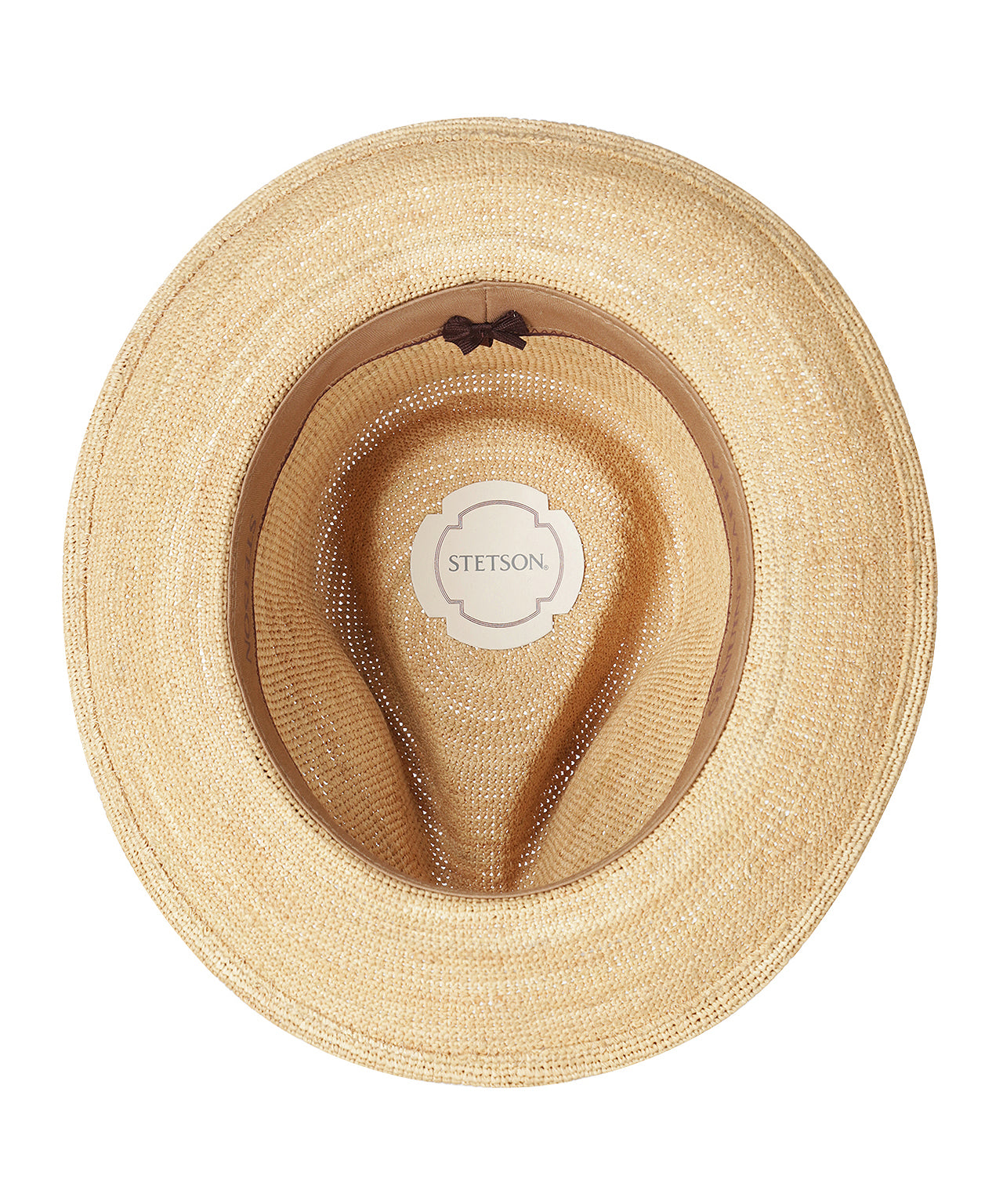 Fedora Raffia Chrochet | Beige