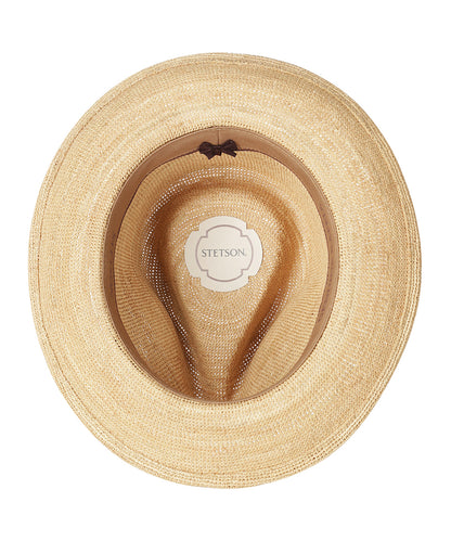 Fedora Raffia Chrochet | Beige