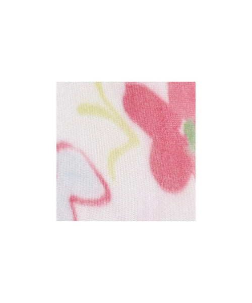 Burlington Sock Garden Bloom | White