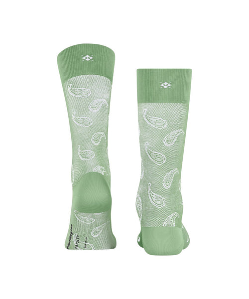 Burlington Sock Paisley | Green
