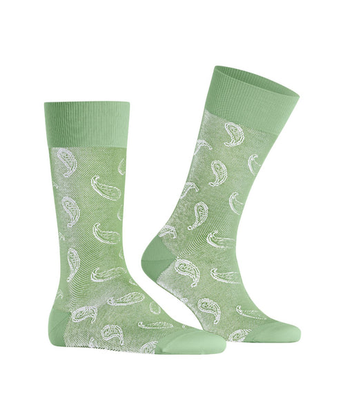 Burlington Sock Paisley | Green