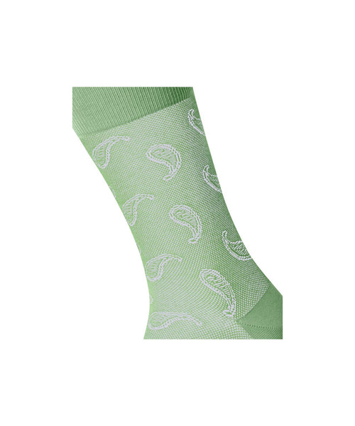 Burlington Sock Paisley | Green