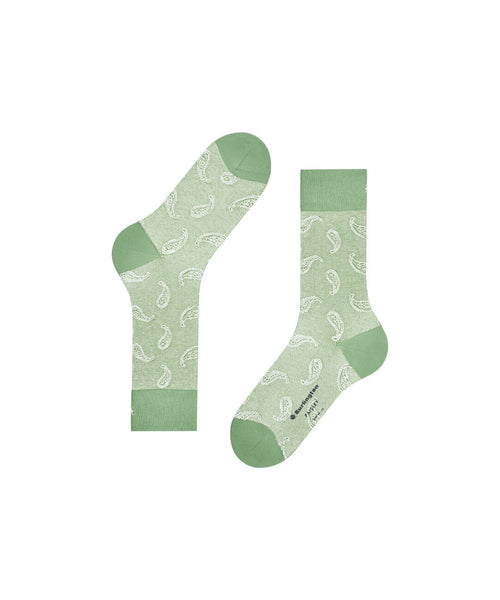 Burlington Sock Paisley | Green