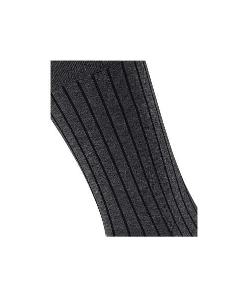 Burlington Sock Duke Street | Anthracite Mel. 