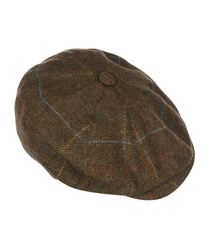 Christy Schiebermütze aus Tweed | Braun