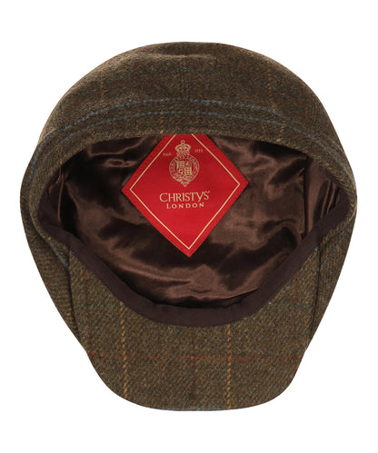 Christy Schiebermütze aus Tweed | Braun