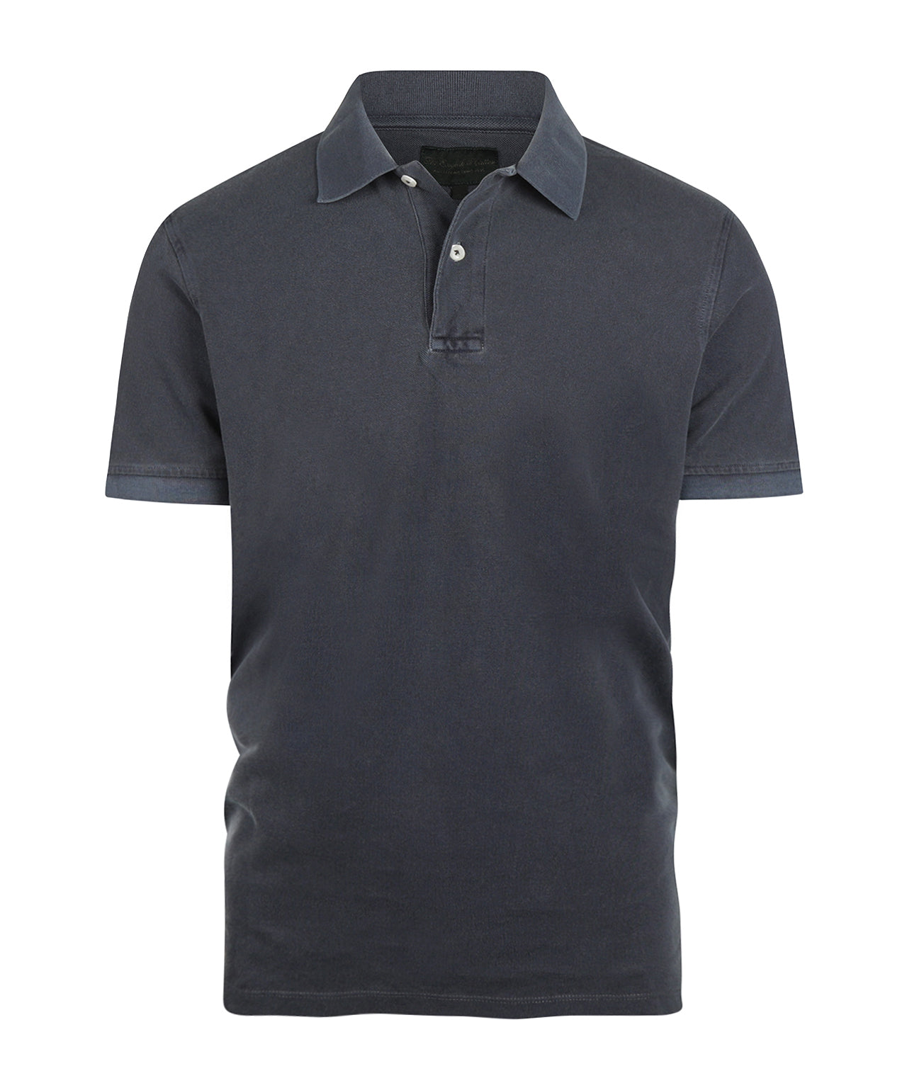Polo Korte Mouw Garment Dyed | Navy