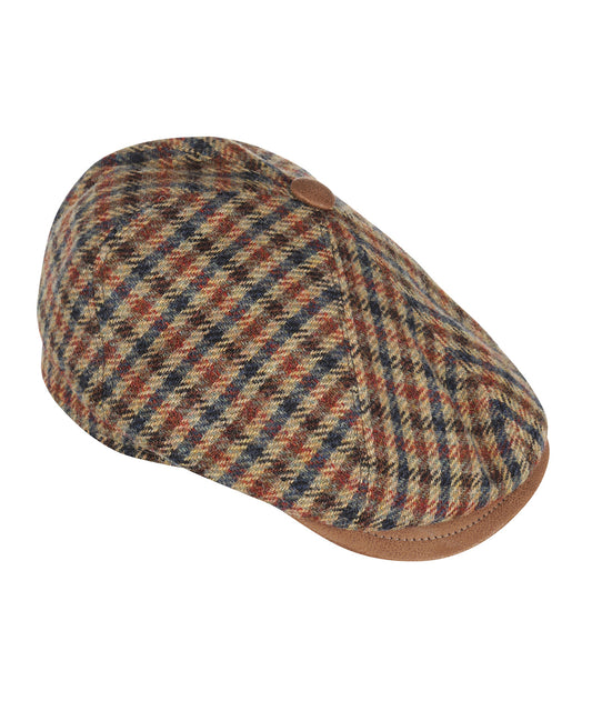 Ballon Cap 100% Wol | Bruin Multi