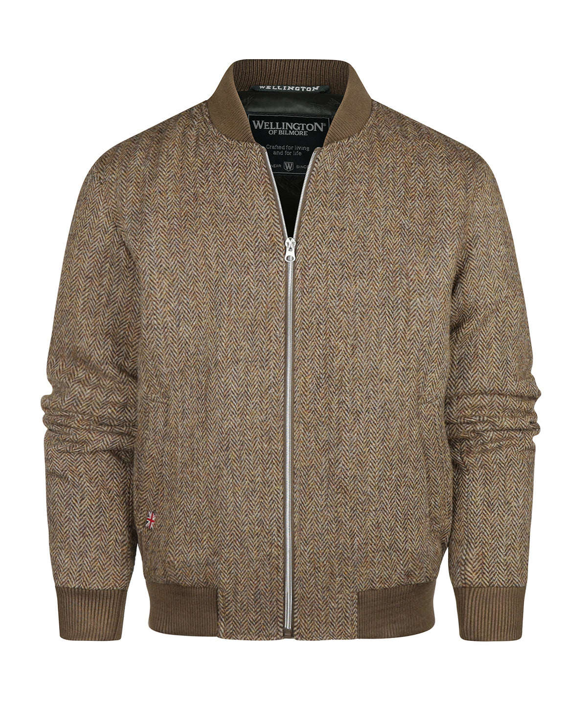 Jack Harris Tweed | Bruin Visgraat