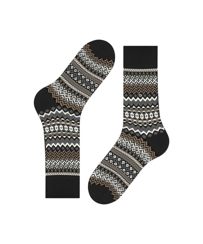 Sokken Fair Isle | Black