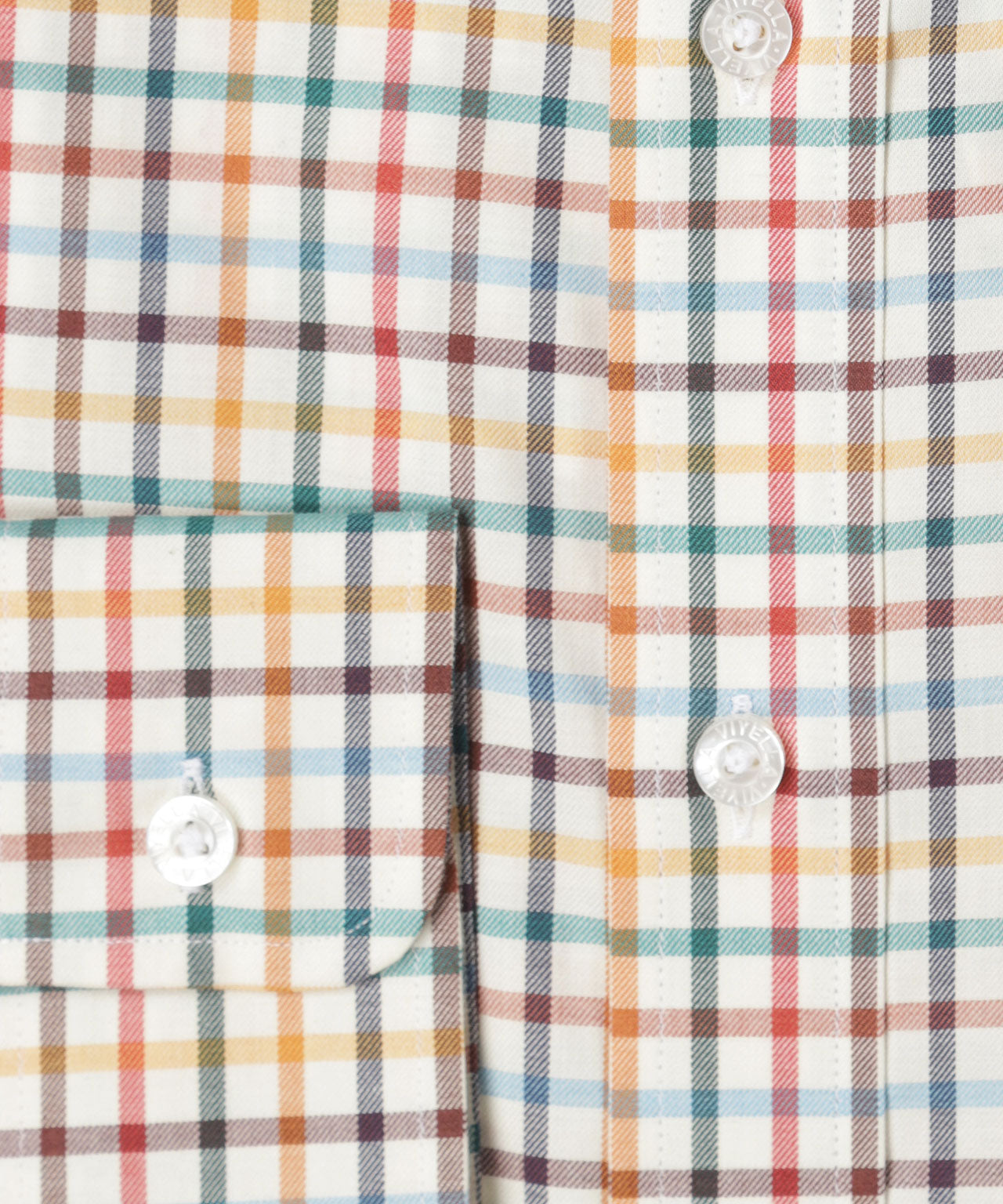 Viyella Shirt Tropical Wool Blend | Bruin