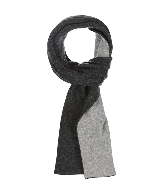 Sjaal 100% Cashmere | Antraciet Grijs