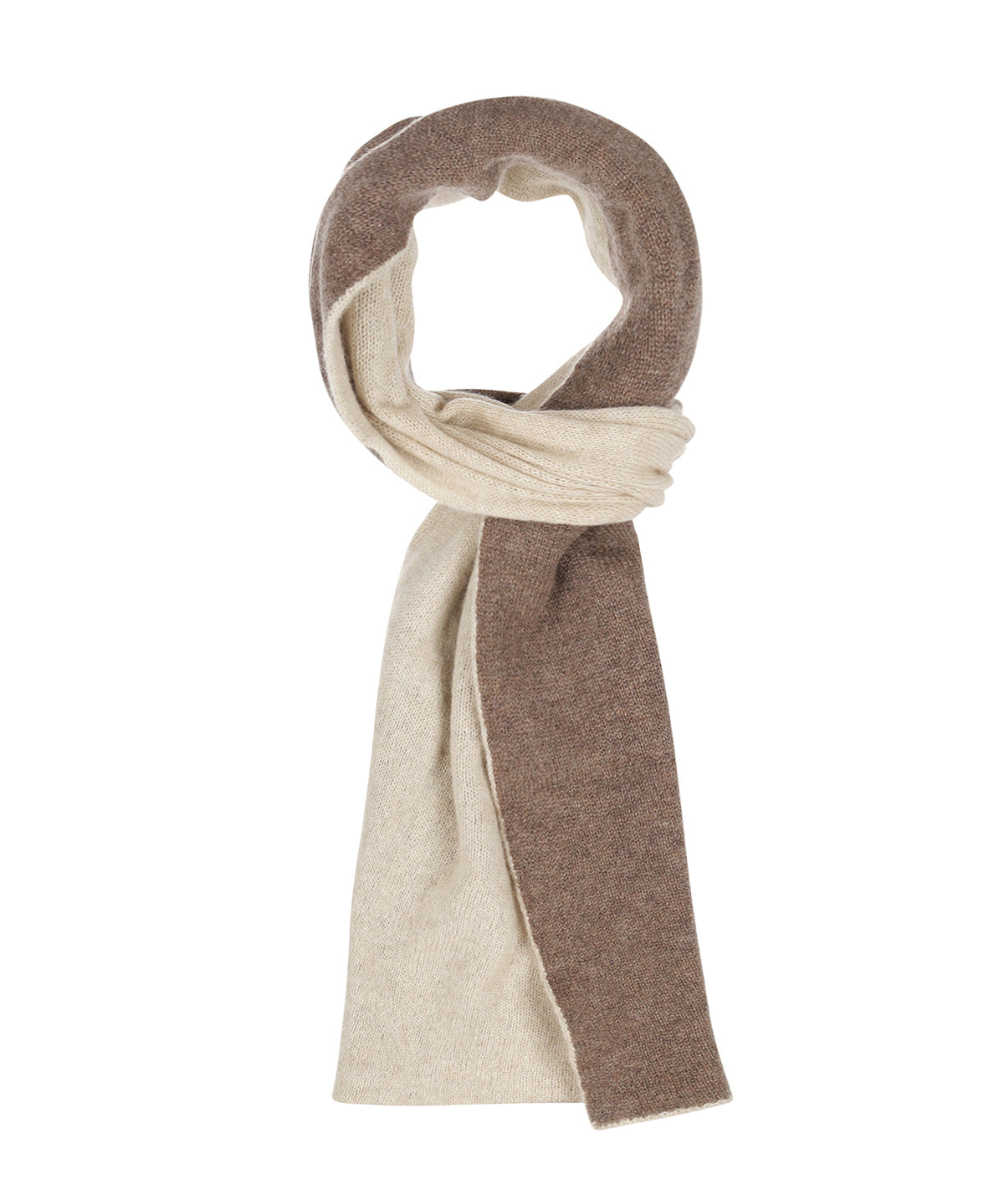 Sjaal 100% Cashmere | Bruin Beige