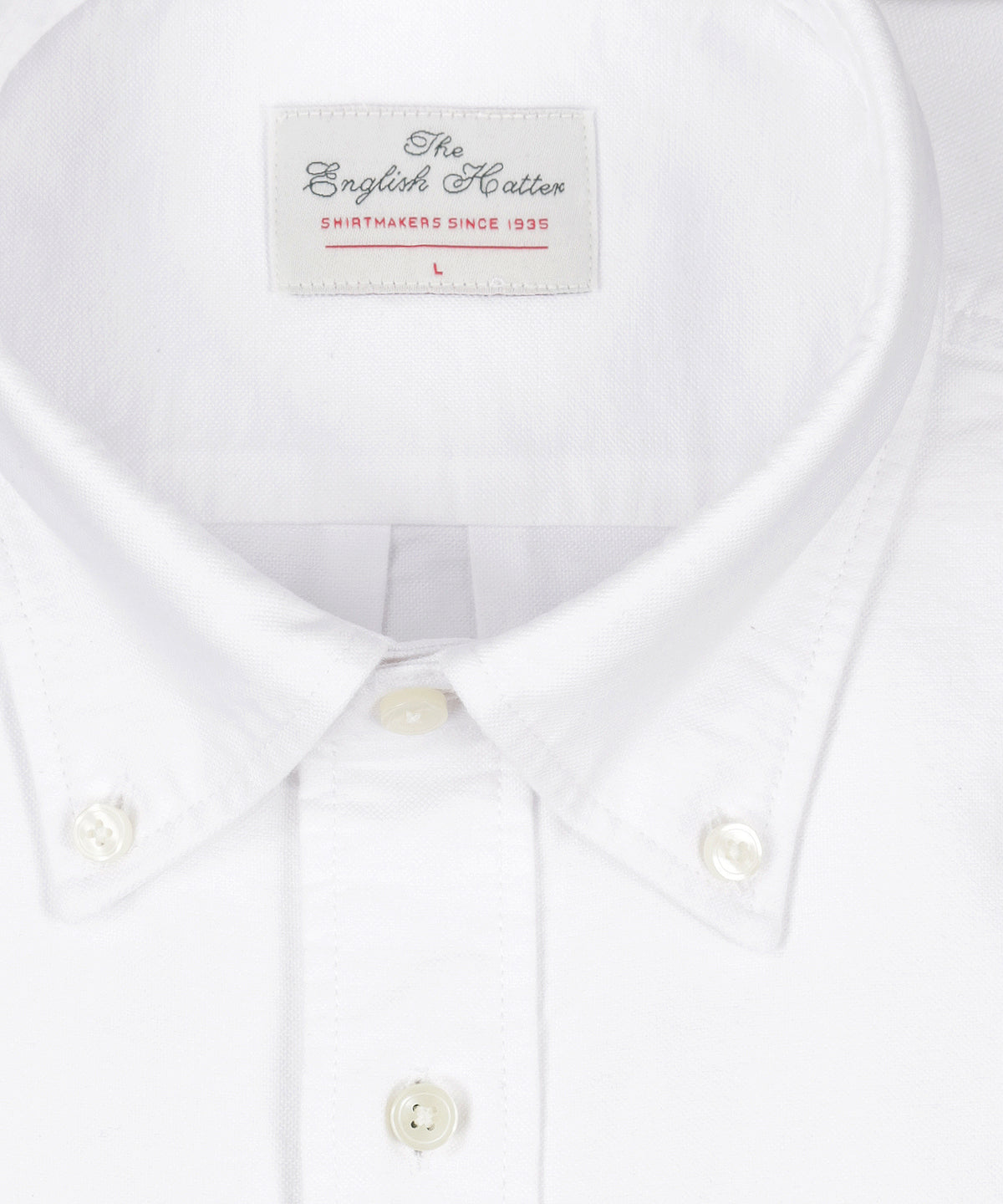 Oxford-Hemd Button-Down | Weiß