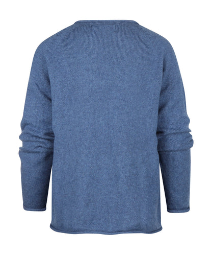 Harley Dames Ronde Hals | Soft Denim