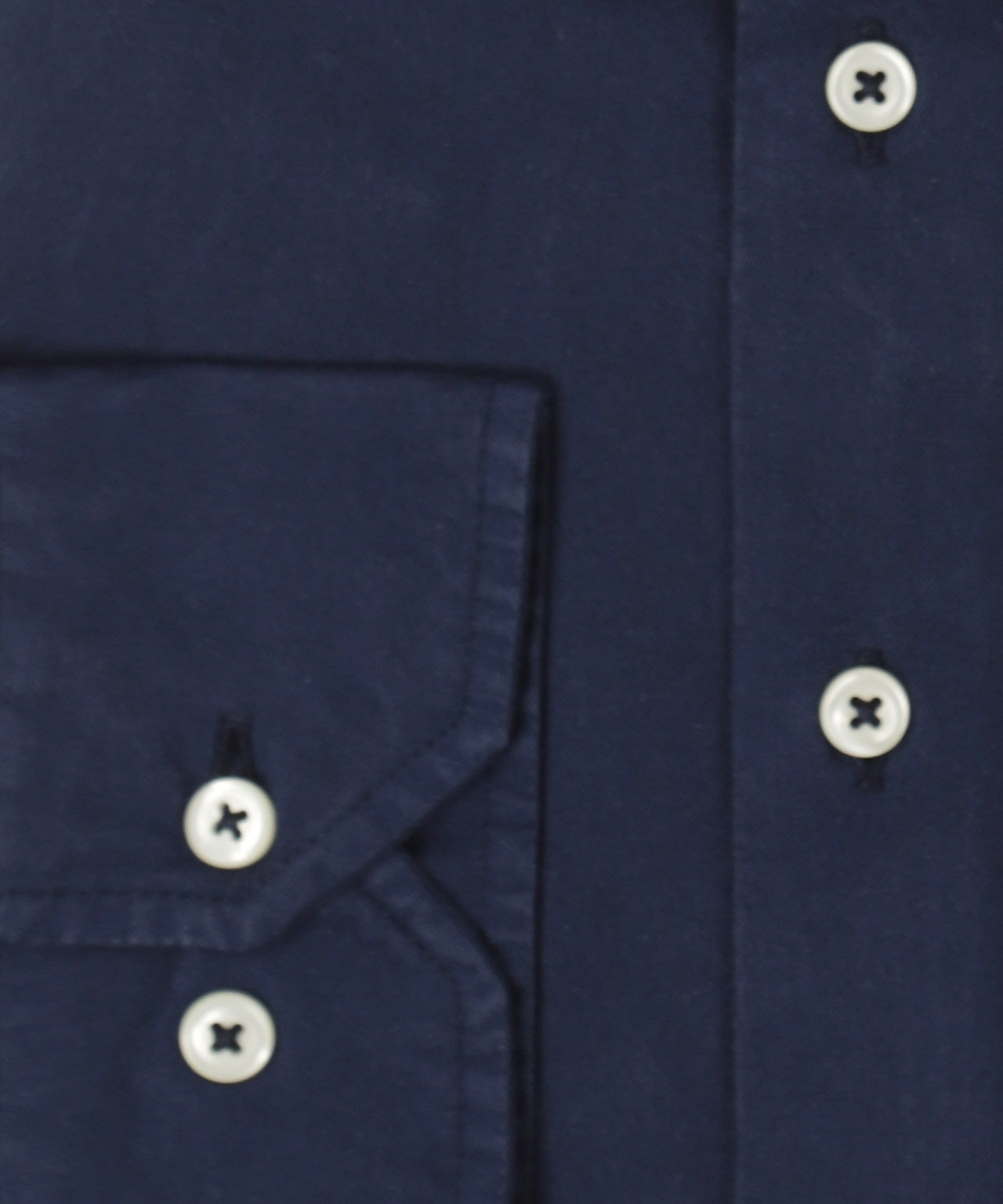 Shirt Garment Washed Cotton | Navy