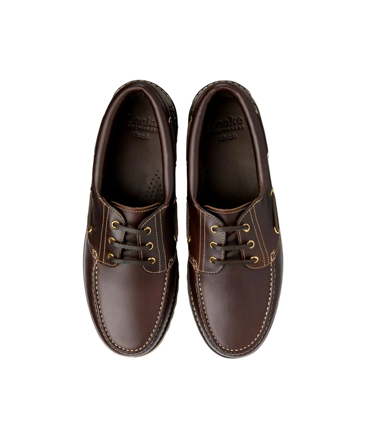 523 Waxy Deck Shoe | Dark Brown