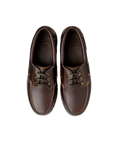 523 Waxy Deck Shoe | Dark Brown