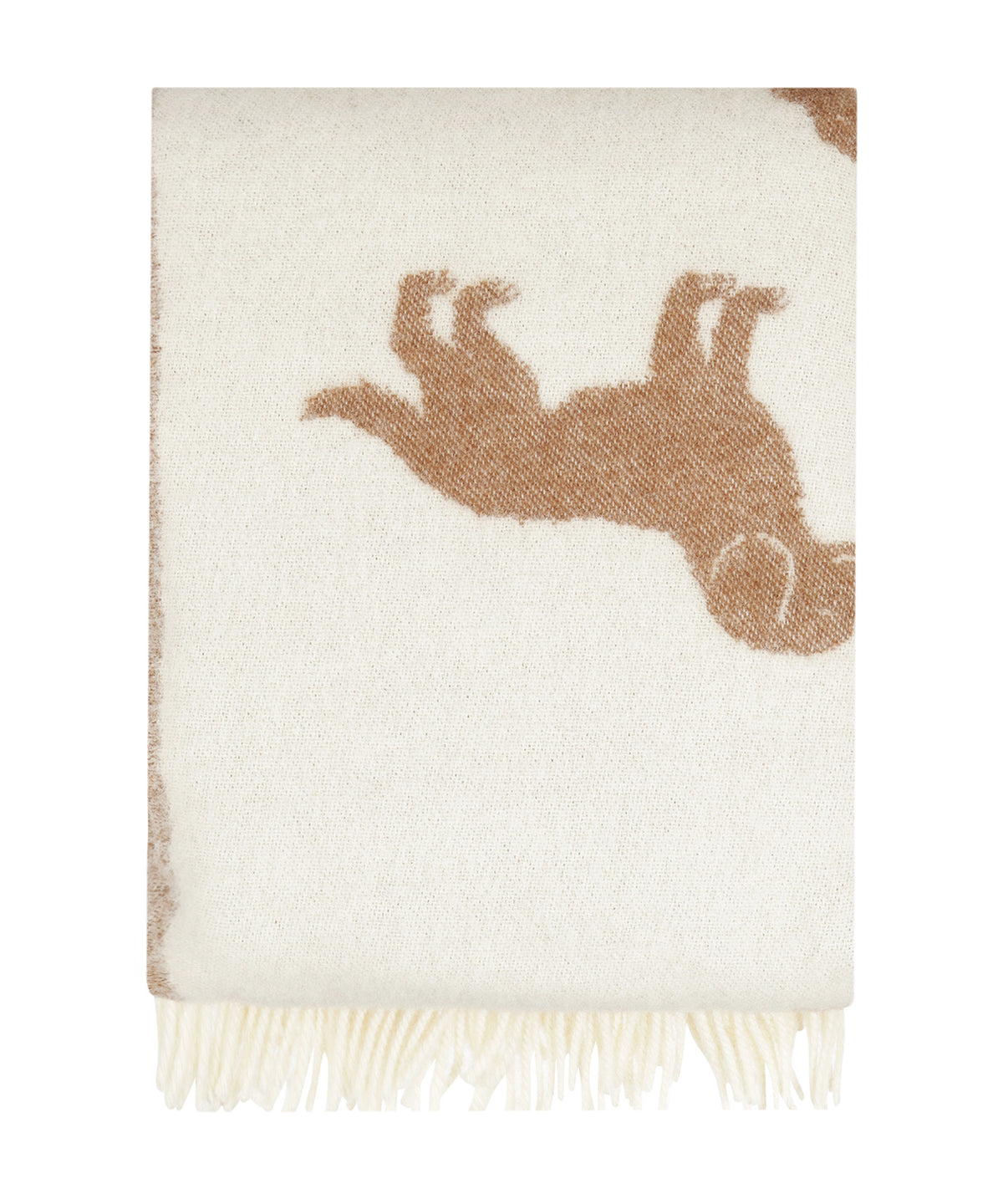 Plaid 100%Wol | Puppy Creme