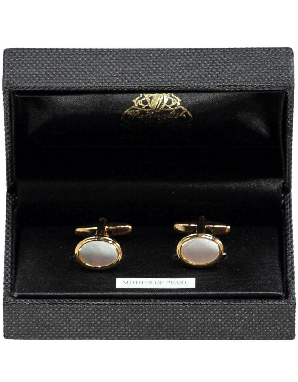 Manchetknopen | Oval Goudkleur