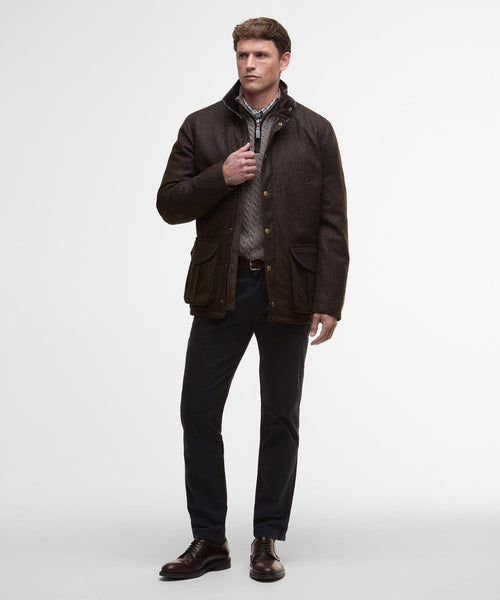 Barbour Hereford Tweed Wool Jacket | Bruin