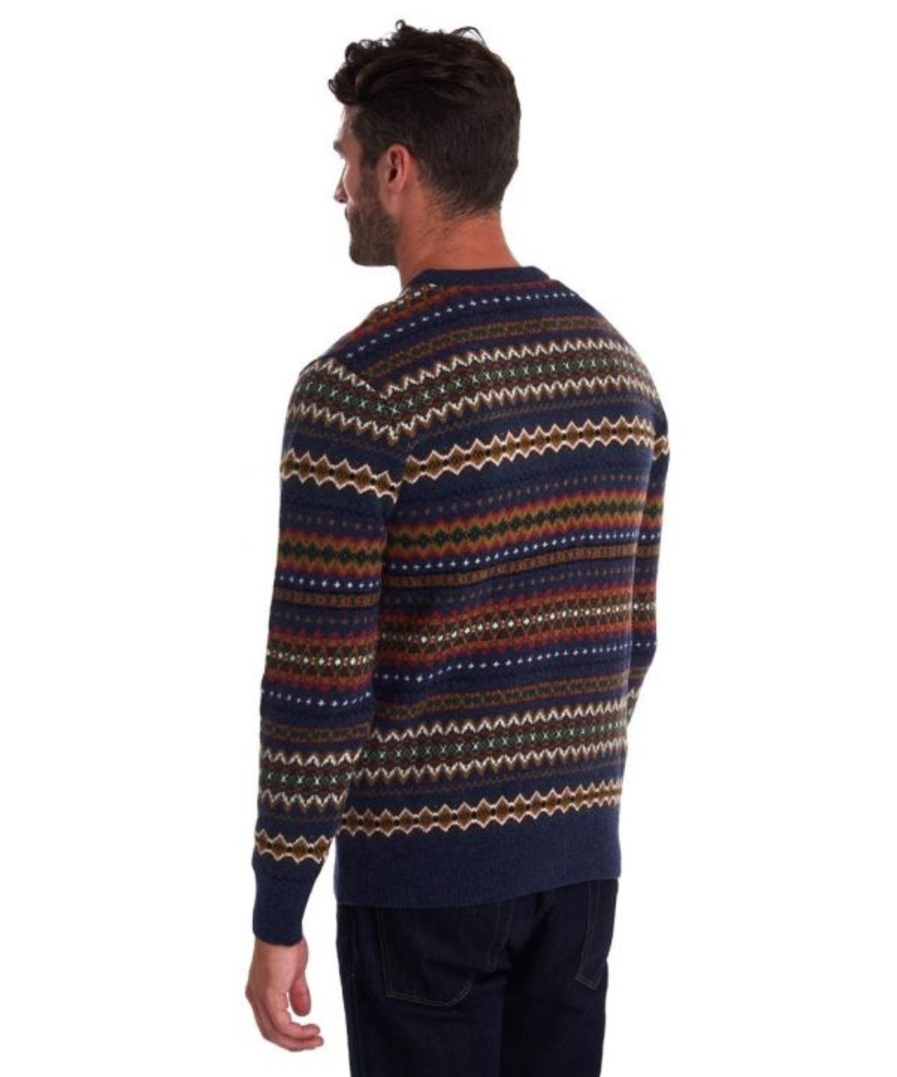 Pull Fairisle RH | Navy Stripe