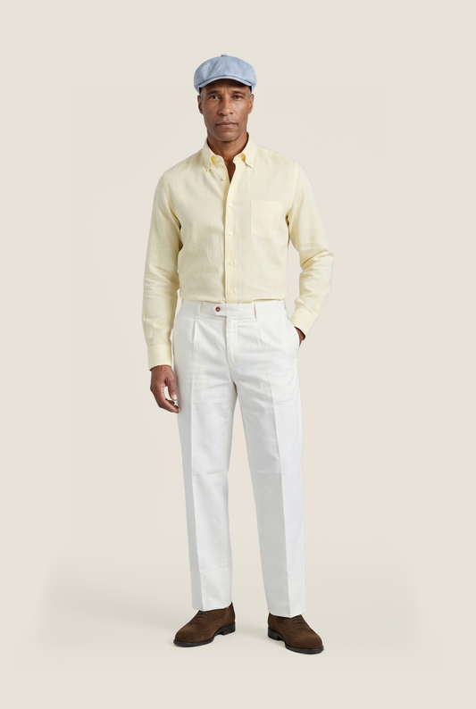 Shirt Linen | Yellow