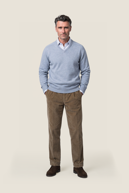 Pullover v-neck lambswool *Sale* | Waves