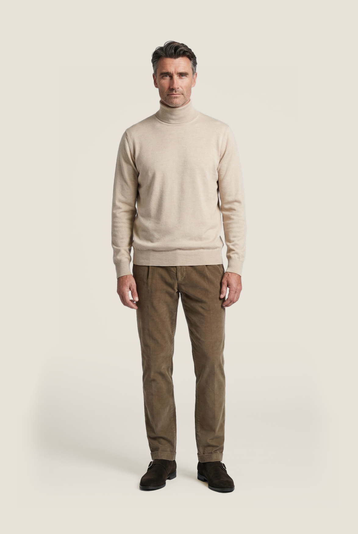 Merino Kol | Beige